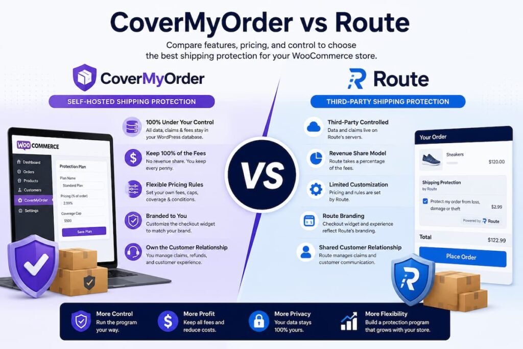 CoverMyOrder vs Route